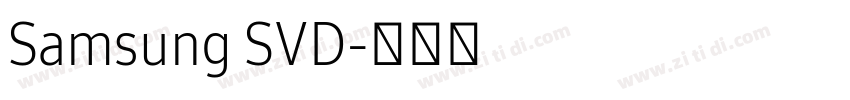 Samsung SVD字体转换